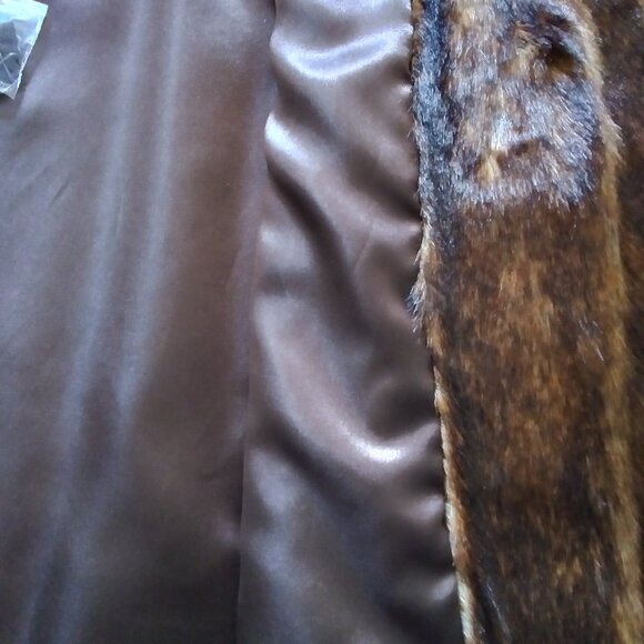 WOMENS WINTER PILE MID-LENGTH COAT BY CHADWICKS OF BOSTON/WOMENS SIZE SMALL - Picture 5 of 7